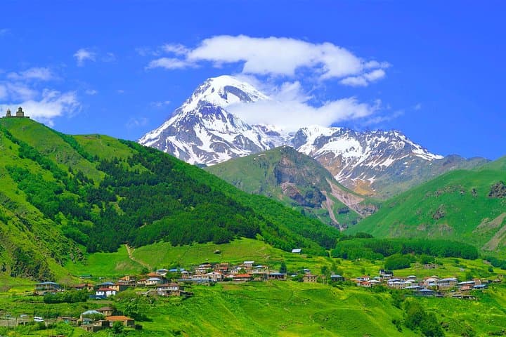 Kazbegi Day Trip from Tbilisi: Gergeti Church & Mount Kazbek Views