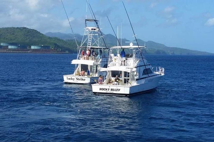 Hooking Marlin off St Lucia: West Coast Sport Fishing Tour photo 3