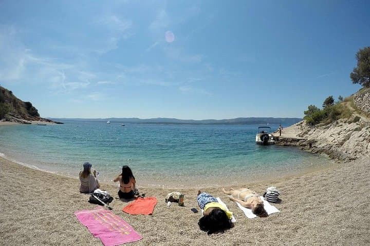 Private Hvar, Pakleni, Brač & Šolta Boat Tour from Trogir — Hidden Beaches, Snorkel & Naval Tunnels