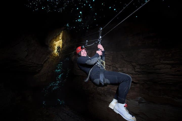 Black Water Rafting in Waitomo Caves: Ruakuri Cave Black Labyrinth & Black Abyss photo 3