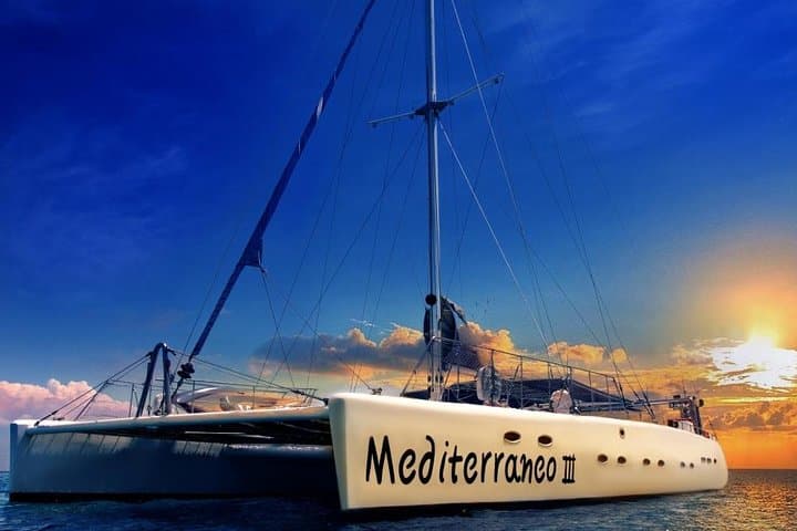 Protaras Catamaran Sunset Cruise to Blue Lagoon and Varosha