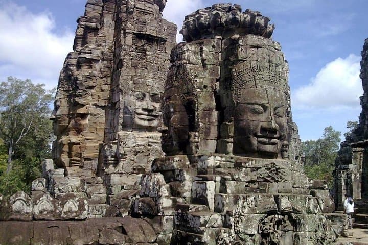 Full-Day Angkor Wat & Tonle Sap Lake Tour — Temples, Bayon Faces, and Floating Villages