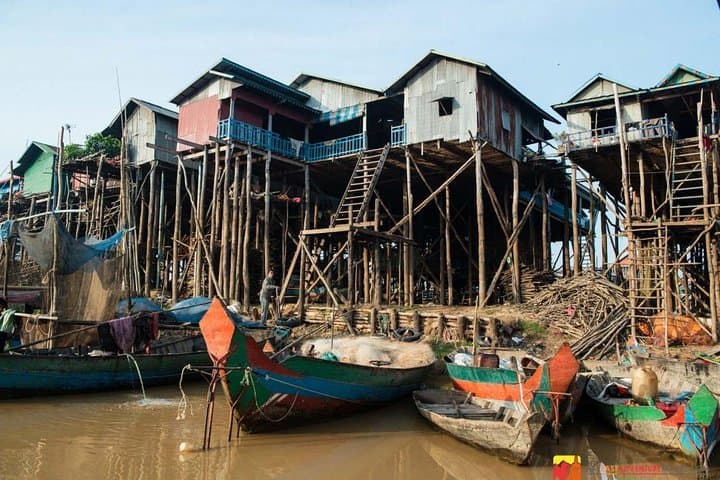 Kampong Phluk & Tonle Sap: Half-Day Boat Tour from Siem Reap