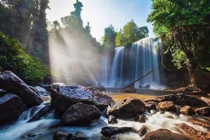 Phnom Kulen National Park Ticket — Waterfall, River of 1,000 Lingas & Reclining Buddha photo 2