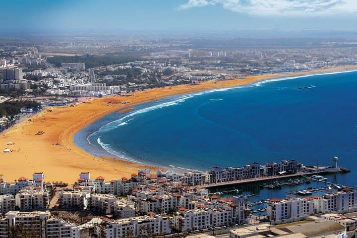 Agadir Full-Day Panorama Tour: Beaches, Kasbah Views & Sunset from Marrakech