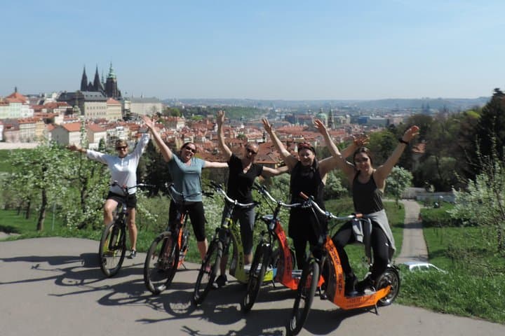 Prague Panoramic E-Bike and E-Scooter Tour — 2-Hour City Viewpoints photo 2