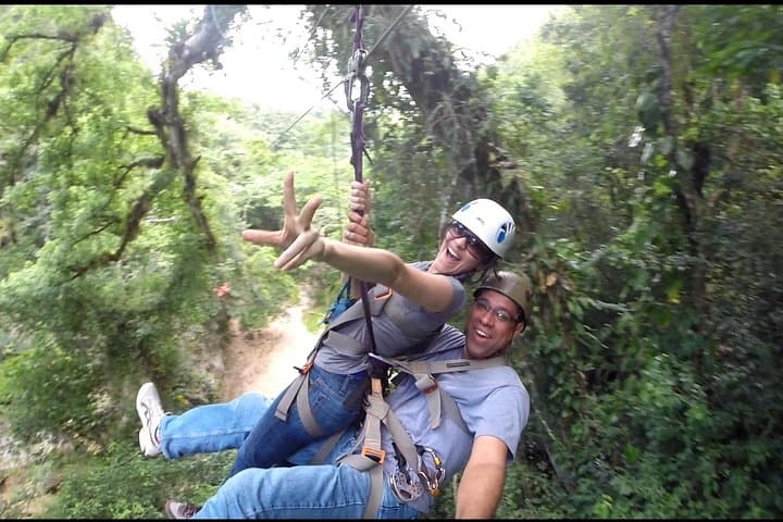 Soar Over Samana: Zip Line, Waterfalls & Local Flavors