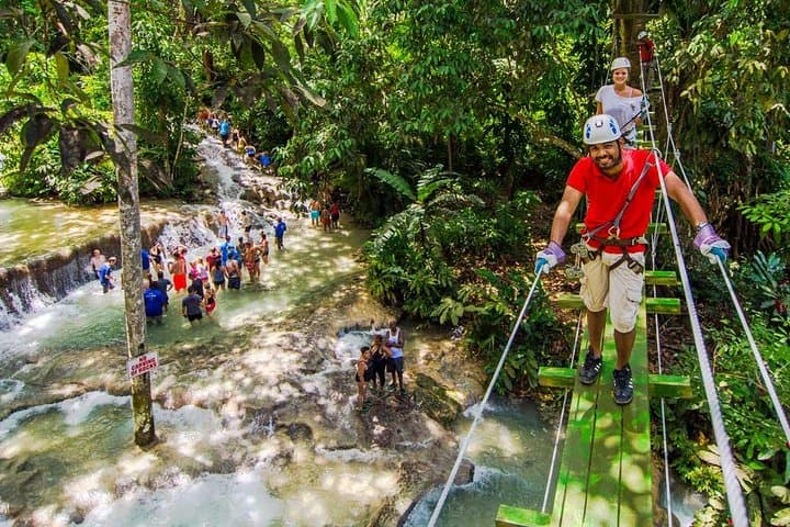 Thrill-Seeker’s Guide to Dunn’s River Climb and Zipline Adventure in Ocho Rios photo 1
