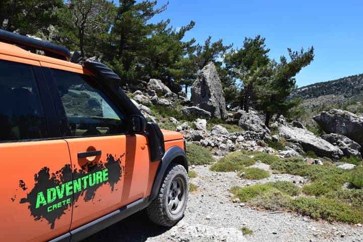 Crete VIP Full-Day 4x4 Land Rover Excursion — Off‑Road Safari to Waterfalls, Caves & Hidden Coves photo 2