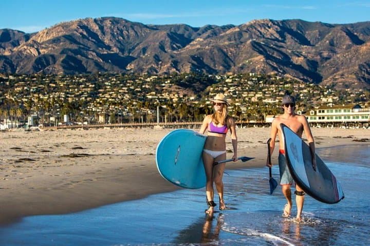 Stand-Up Paddleboard Lesson in Santa Barbara: Calm Harbor SUP Instruction & Seal Encounters photo 2