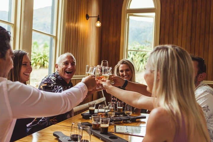 Queenstown Twilight Wine & Craft Beer Tour — Gibbston Valley Tastings