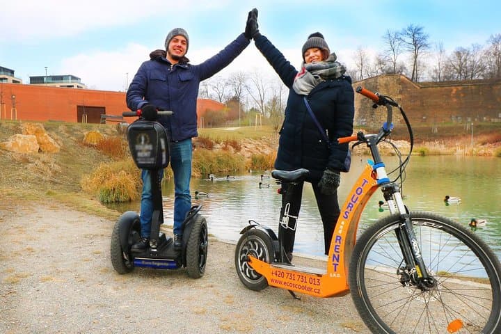 Prague Half-Day Segway & E‑Scooter Tour — Castle, Parks and Riverfront Views