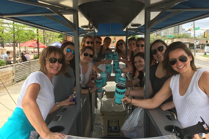 Downtown Phoenix Party Bike Rental: Private Pedal Pub for Groups up to 14 photo 1