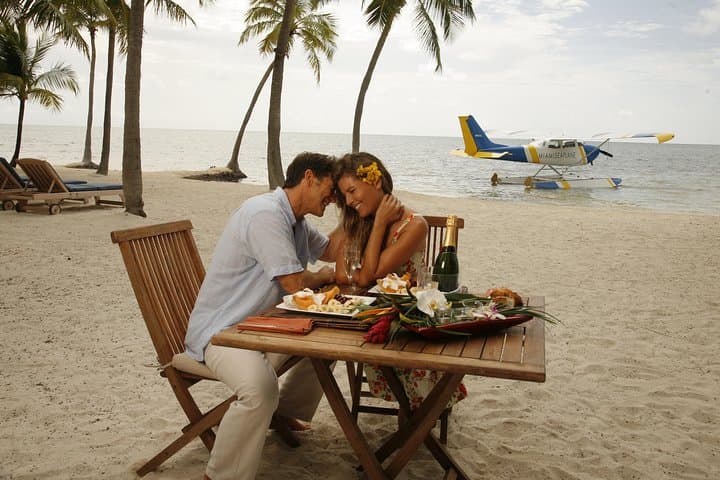 Seaplane Flight from Miami to the Upper Florida Keys with Lunch