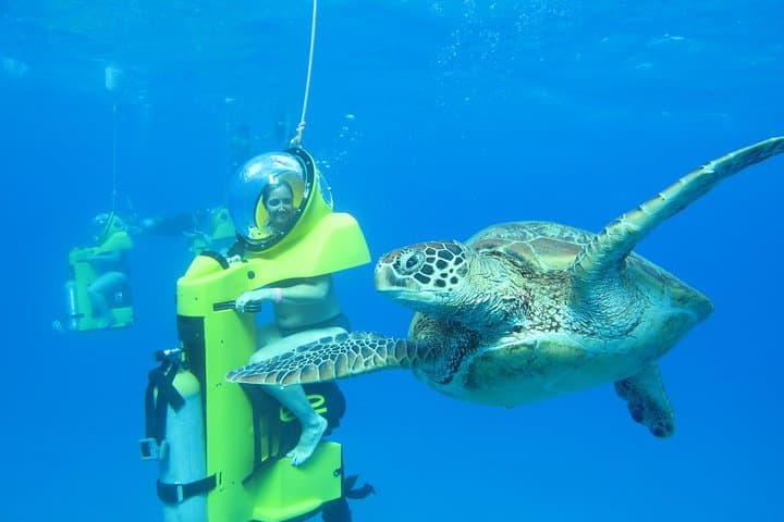 Submarine Scooter Adventure in Maunalua Bay — Oahu Underwater Tour photo 4