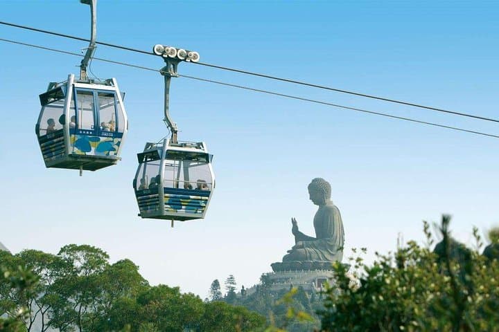 Ngong Ping 360 Private Crystal Cabin — Skip-the-Line Cable Car to Big Buddha