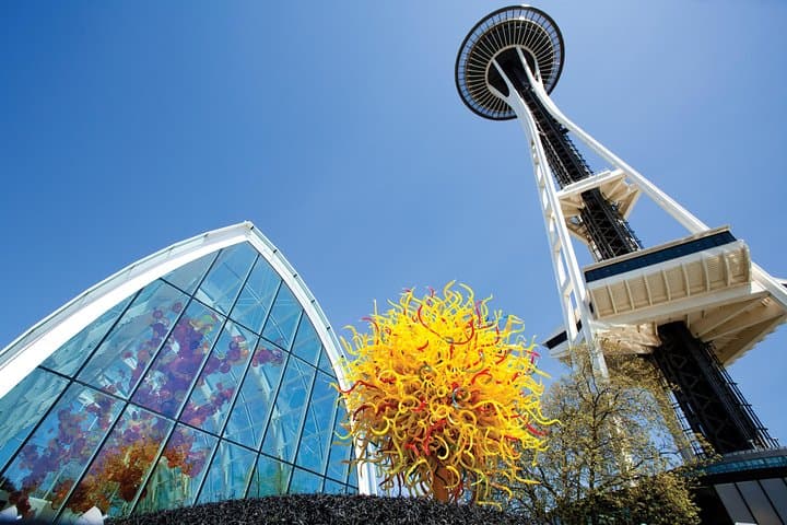 Space Needle & Chihuly Garden and Glass Combo — Seattle Observation Deck and Glass Art