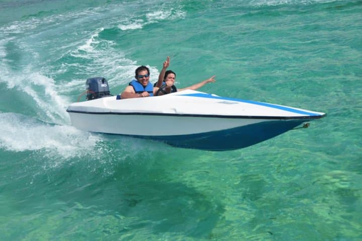Punta Cana Combo: Speedboat Driving, Catamaran Sail & Reef Snorkel Adventure