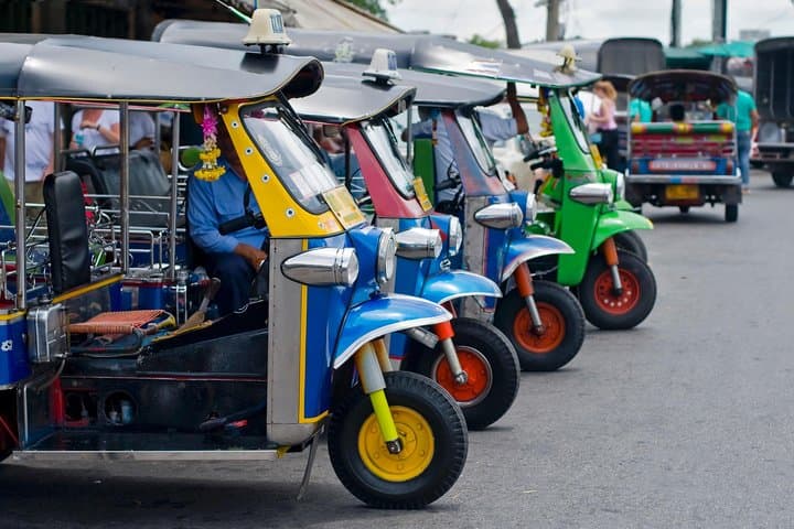Bangkok Tuk-Tuk City Safari: Half-Day Rattanakosin Tuk-Tuk & Public Transport Tour