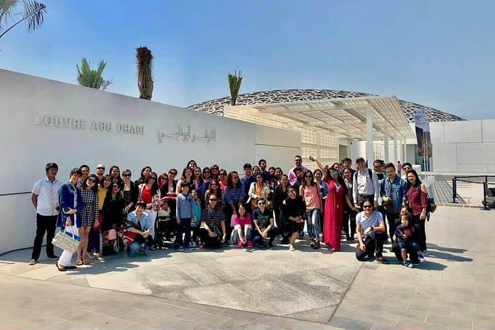 Abu Dhabi Grand Mosque & Louvre Day Tour from Dubai