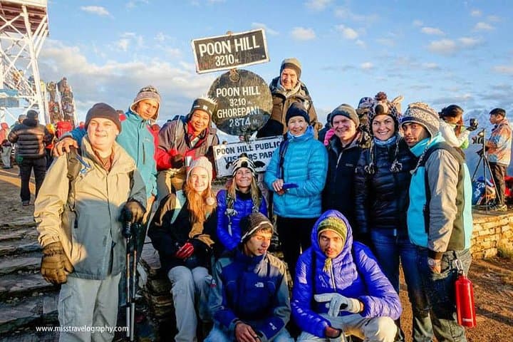 Ghorepani–Ghandruk Trek: Poon Hill Sunrise & Annapurna Ridge Views