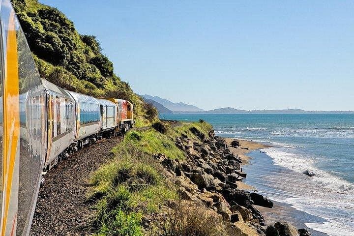 Coastal Pacific Train Christchurch to Picton: Scenic Rail Journey Along New Zealand’s East Coast photo 1