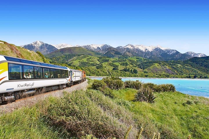 Coastal Pacific Train Christchurch to Picton: Scenic Rail Journey Along New Zealand’s East Coast photo 2