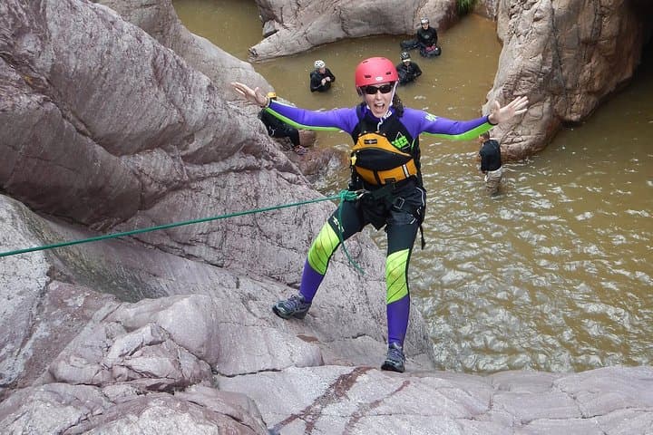 Water Canyon Adventure: Payson Canyoneering with a 40ft Rappel