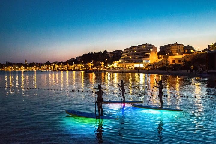 Glowing Stand-Up Paddle Experience in Split — Night SUP Tour in Stobreč photo 3