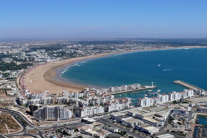 Half-Day Agadir Shore Excursion: Kasbah Views, Souk El Had & Beachfront Cafes