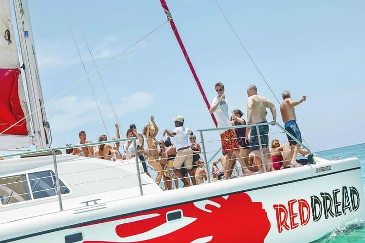 Reggae Catamaran & Snorkel Cruise Montego Bay: Open Bar, Reef Stops, and Beach Views photo 2