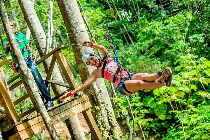 Treetop Zipline Adventure from Castries — 12 Ziplines Through St. Lucia Rainforest photo 1