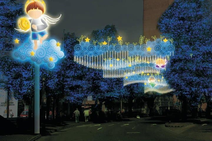 Medellin Zipline and Christmas Lights Combo Tour — Zip, Walk & Celebrate
