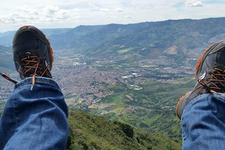 Medellín Paragliding and Christmas Lights: A Private Day-to-Night Flight