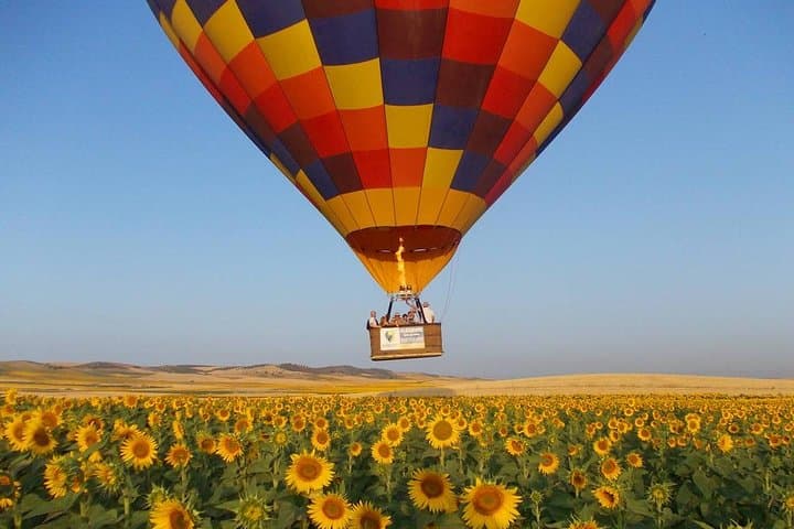 Sunrise Hot-Air Balloon Over Seville — Breakfast & Cava Flight