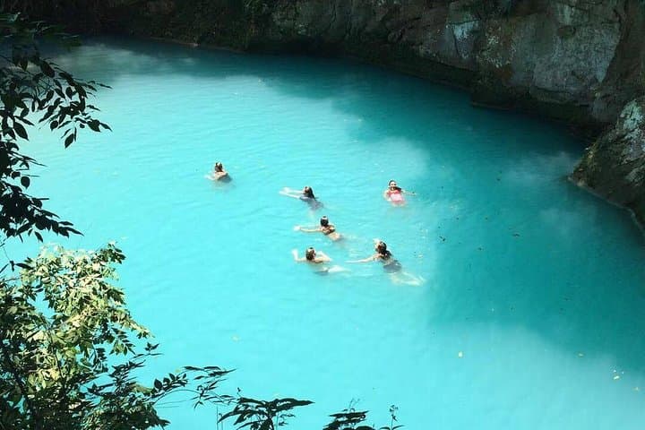 Bassin Bleu Waterfalls Adventure from Jacmel — Swim, Jump and Slide Through Limestone Pools