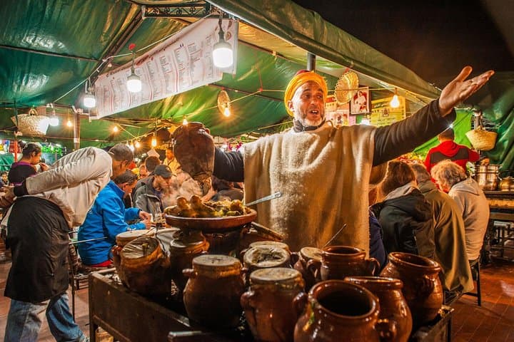Marrakech by Night: Djemaa El-Fna Medina Food Tour & Traditional Dinner photo 3