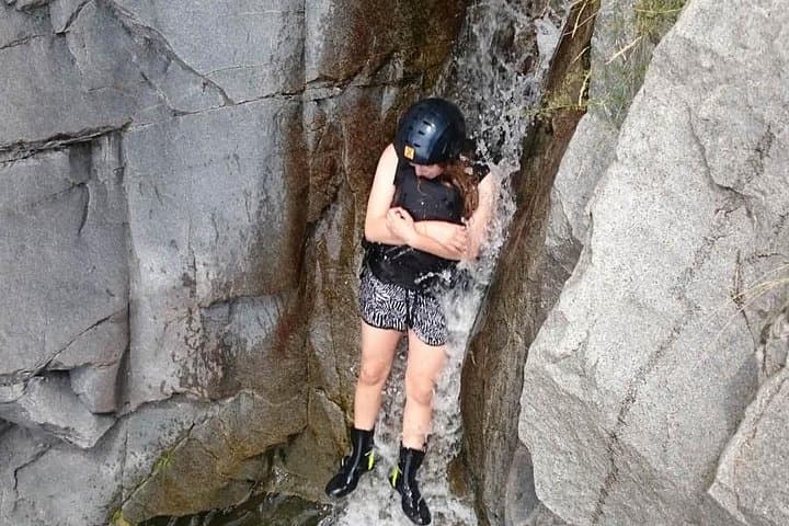 Canyoning the Vlahi River: Kresna Gorge Waterfall and Slide Adventure photo 2