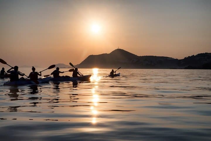 Sunset Sea Kayaking & Wine Tasting in Dubrovnik: Paddle to Betina Cave