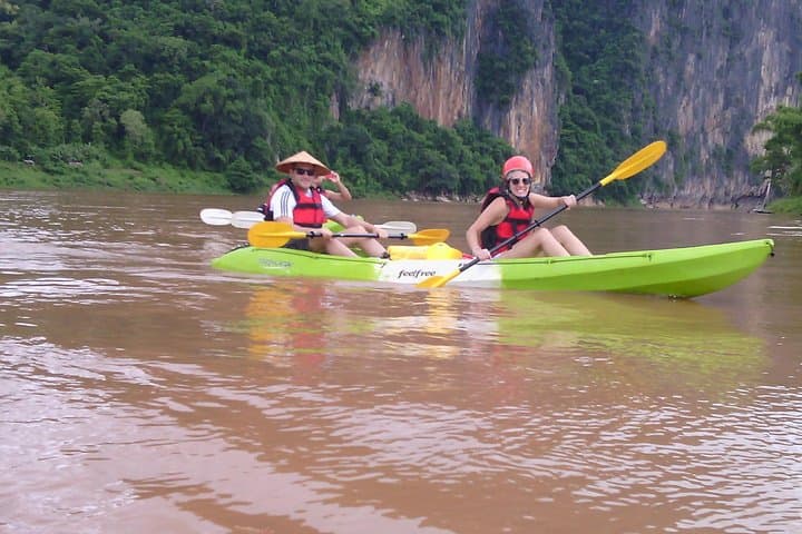 Kayak the Nam Khan: Half-Day River Paddle and Village Visit from Luang Prabang photo 1