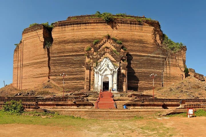 Half-Day Mingun Boat Tour from Mandalay: Bell, Hsinbyume & Pahtodawgyi
