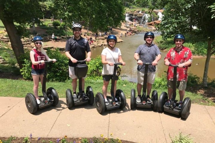 Greenville Segway Tour: Downtown, West End & Swamp Rabbit Trail Glide