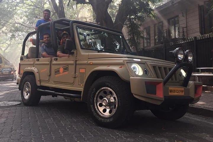 Mumbai Open Jeep Heritage Ride — Fort & Colaba 2.5‑Hour Urban Safari photo 1