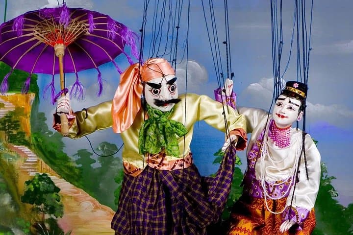 Sunset Horse Cart Ride and Traditional Puppet Dinner in Bagan photo 2