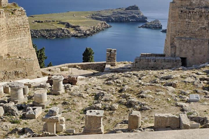 Lindos Acropolis & Village Private Tour: Ancient Cliffs and Coastal Views photo 2
