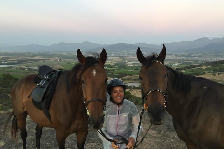Moonlight Horse Trail in Franschhoek Wine Valley — Evening Ride at Vrede en Lust