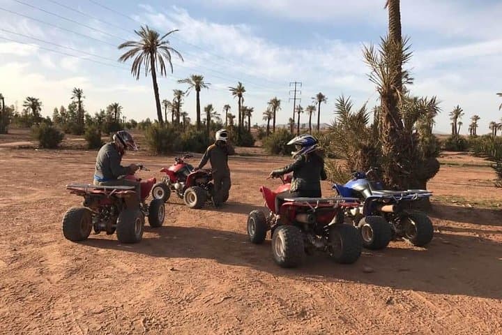 Half-Day Quad (ATV) Tour Through Marrakech Palm Grove and Desert