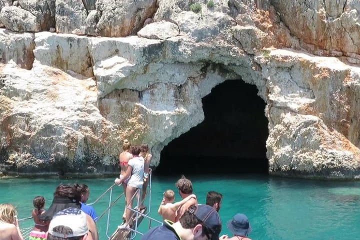 Marmaris All‑Inclusive Boat Trip: Paradise Island, Phosphorus Caves & Turunc in One Day photo 4
