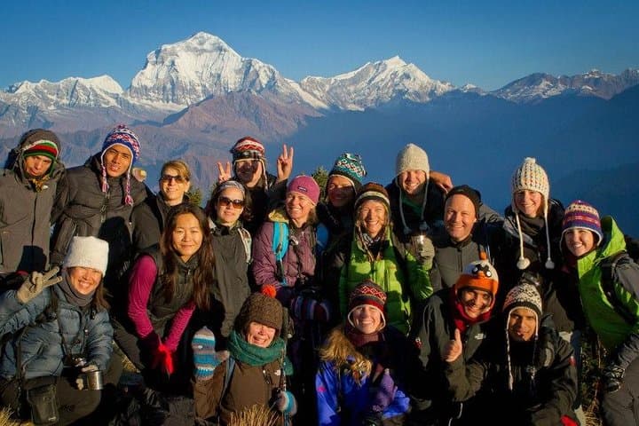Ghorepani Poon Hill Trek: Sunrise Over the Annapurna Range