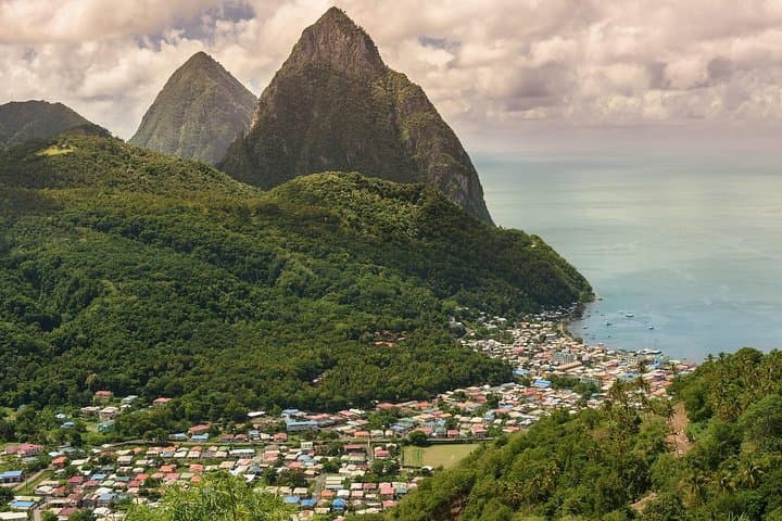 Private Twins Piton Tour in Soufriere — Sulphur Springs, Toraille Waterfall & UNESCO Pitons